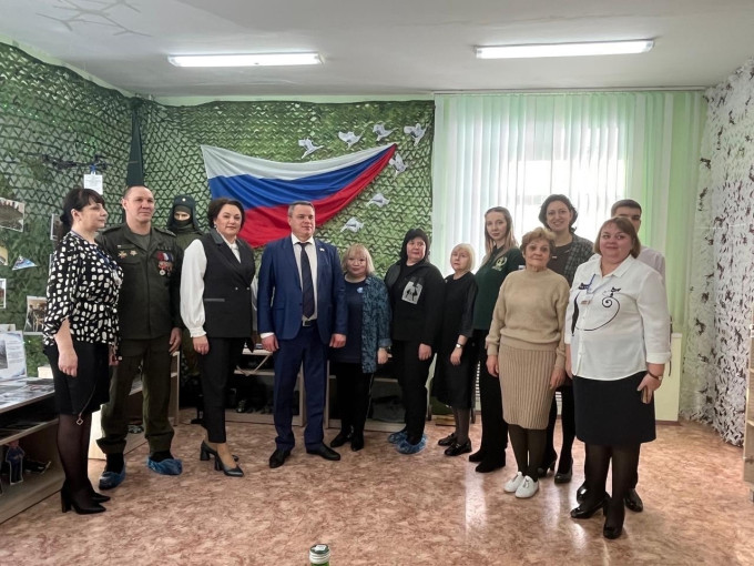 открытие музея "ВМЕСТЕ МЫ ZА РОДИНУ" открытие музея "ВМЕСТЕ МЫ ZА РОДИНУ".